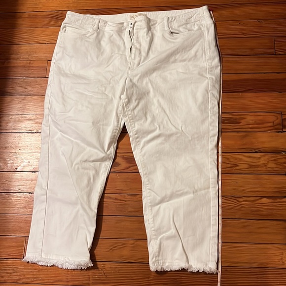 J.Jill Authentic Fit Cropped Jeans Size 18 - Picture 3 of 6